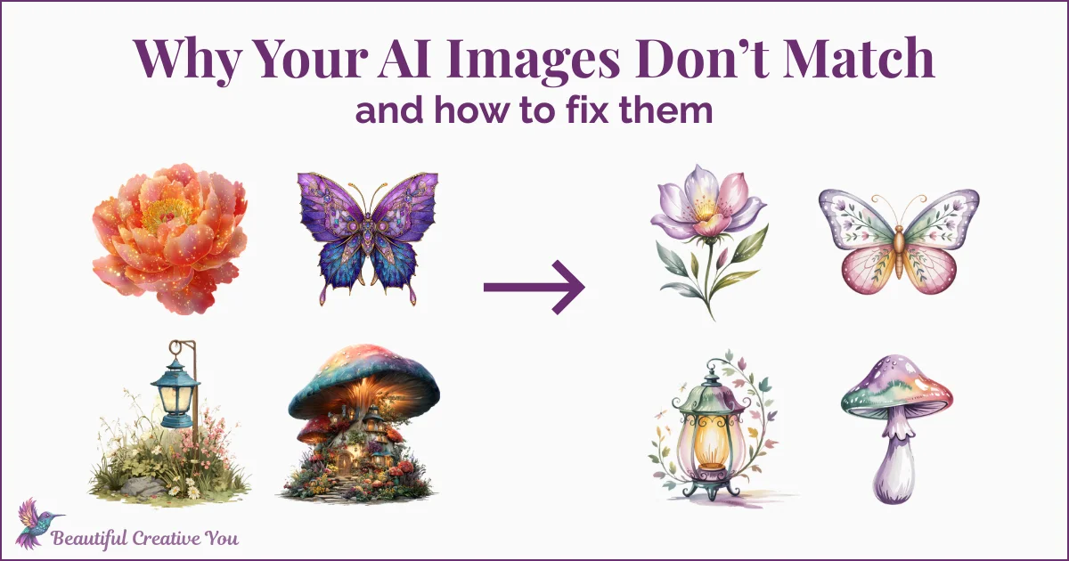 You are currently viewing Why Your AI Images Don’t Match (and How to Fix Them)