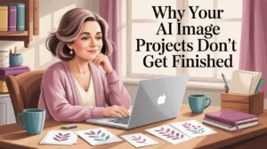 Read more about the article Why Your AI Image Projects Don’t Get Finished (And How to Change That)