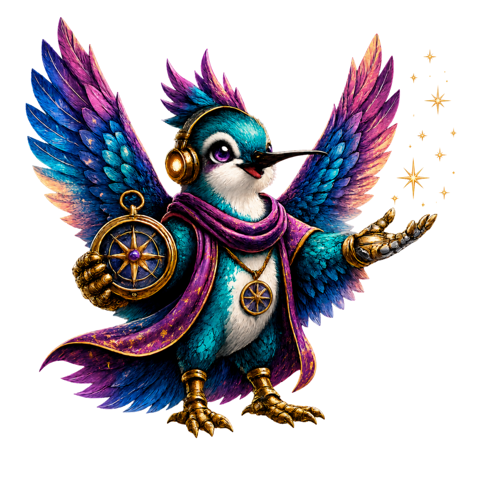 Creative Compass mascot